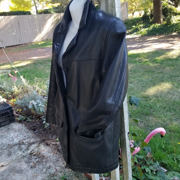 EVC genuine leather jacket S - Picture 2 of 7